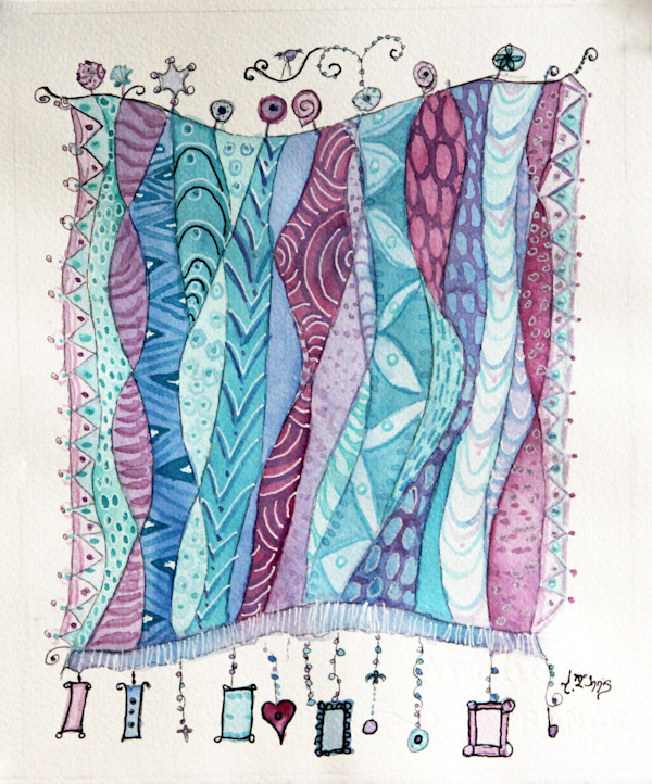 Beach Sarong by Theresia McInnis