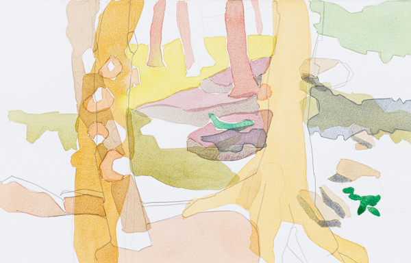 Cascade, diptych by Eric Reinemann