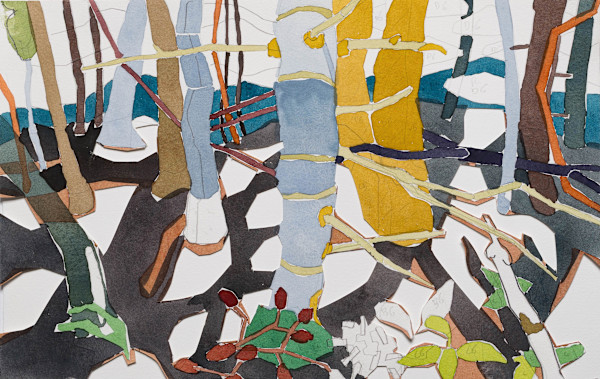 Along The Zealand River (9x14s) by Eric Reinemann