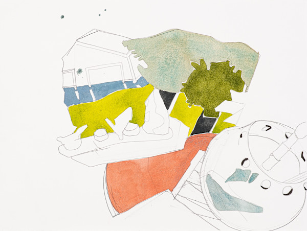 Porch Drawings, element 1 by Eric Reinemann