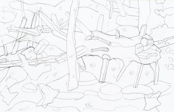 Fallen Tree by Eric Reinemann