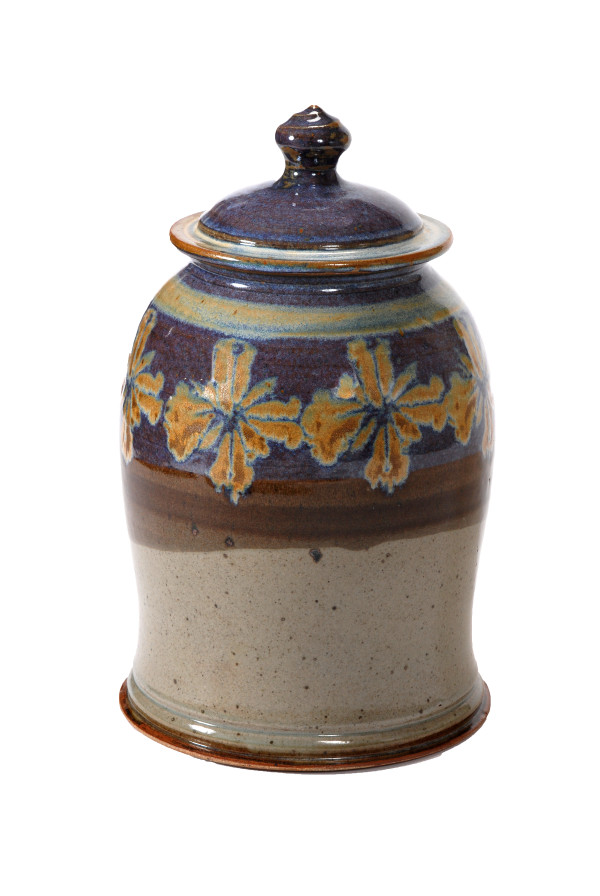 Covered Jar by Donn Zver