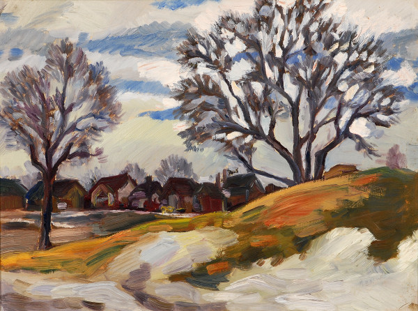 Untitled (Spring Landscape) by Muriel Newton-White