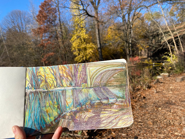Painting in Nature by Michelle Hinebrook, Image 2.