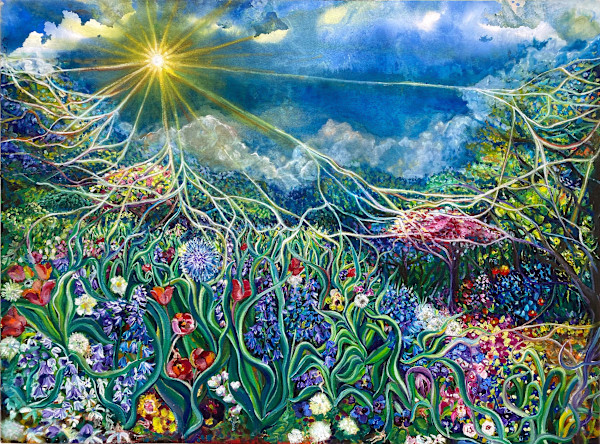 Brooklyn Garden by Michelle Hinebrook