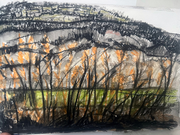 Dusty Mountian by Michelle Hinebrook, Image 1.
