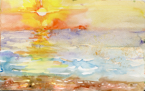 Michelle_Hinebrook_SunsetoverLakeProspect_ktp3c1_4 by Michelle Hinebrook, Image 1.