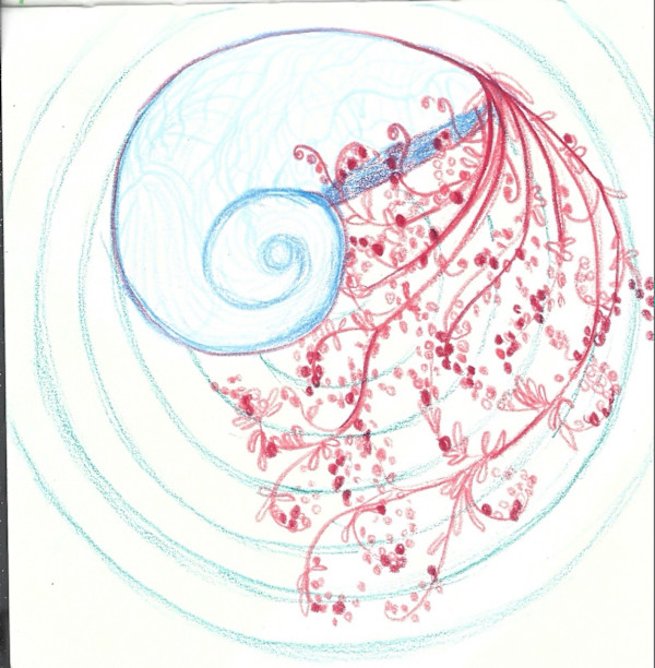 Primal Spiral by Michelle Hinebrook, Image 1.