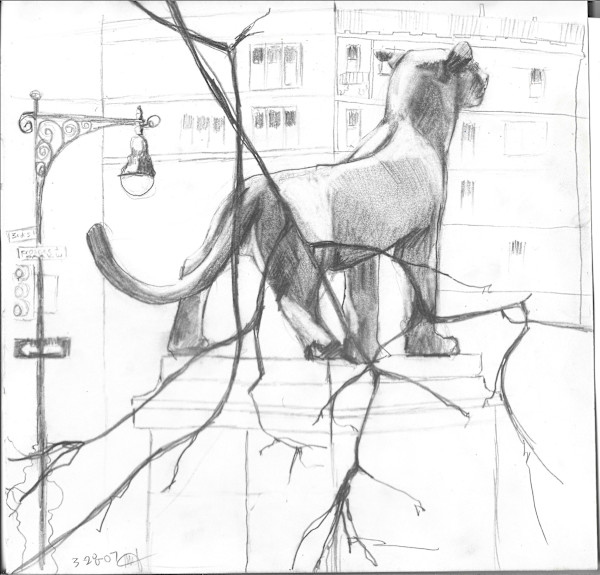 Lioness in the Park by Michelle Hinebrook, Image 1.