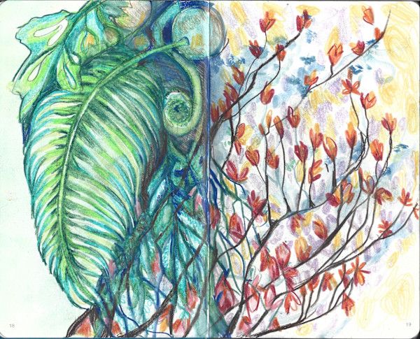 Sketchbook Botanic 2 by Michelle Hinebrook, Image 20.