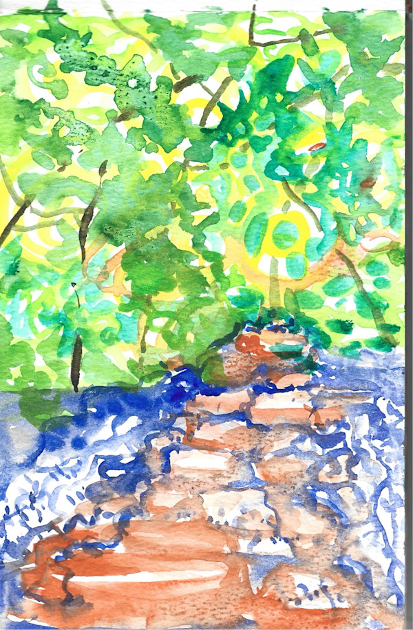 Sketchbook Walkway Park by Michelle Hinebrook, Image 9.