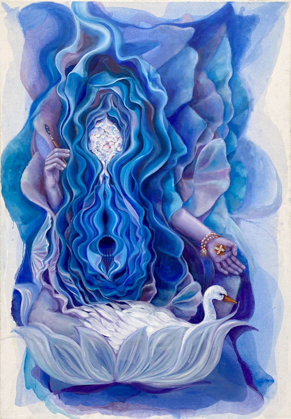 Saraswati by Michelle Hinebrook