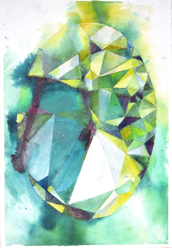 Green Facet by Michelle Hinebrook, Image 1.