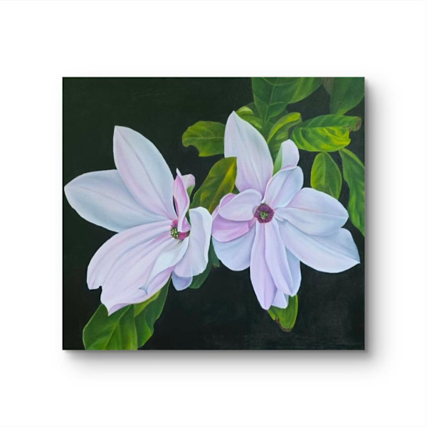 Magnolia awaiting name by Alisha Morgan Art, Image 1.