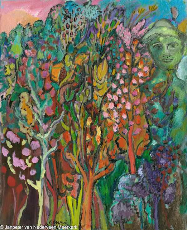 Blooming Garden by Henri Vlezenbeek