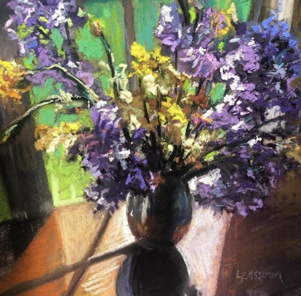 Iris Glows by Laurie Basham