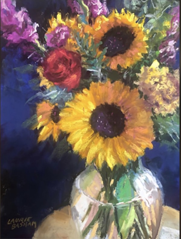 Flowers for a Friend by Laurie Basham