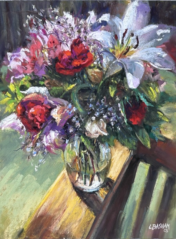 Flowers on Deck by Laurie Basham
