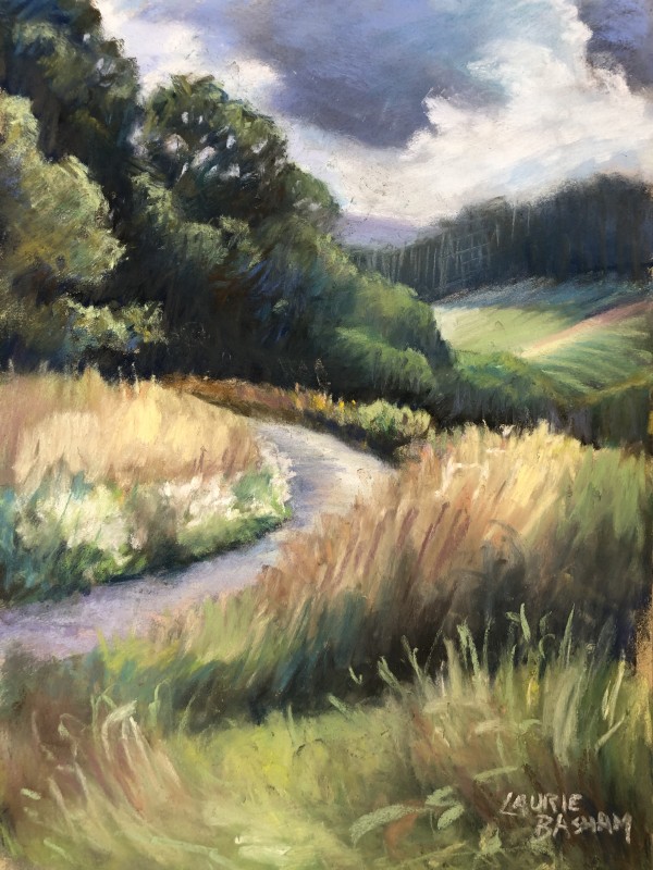 Blue Ridge Path by Laurie Basham