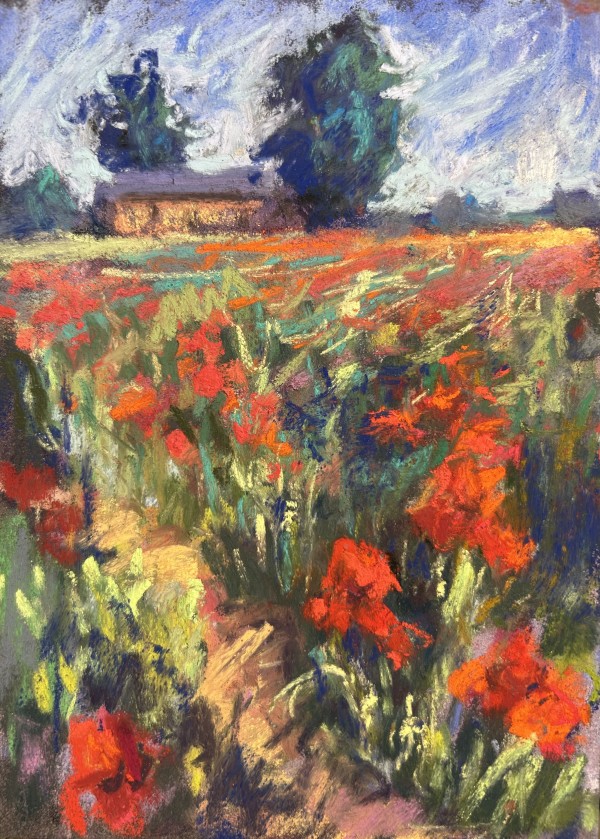 Poppy Field at Dogwood Farms by Laurie Basham