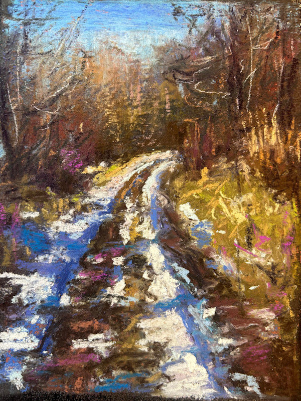 Winter Trail by Laurie Basham
