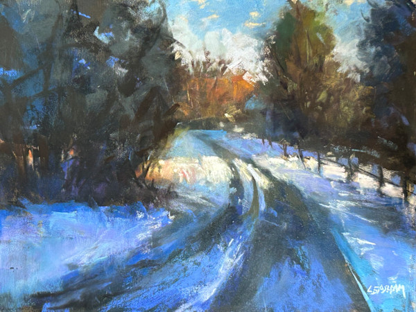 The Bend at Phelps Farm by Laurie Basham