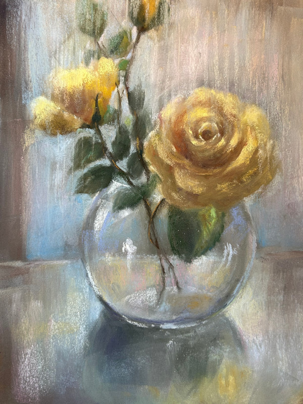 Reflections in Yellow by Laurie Basham