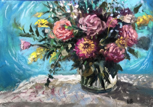 Bday Blooms by Laurie Basham