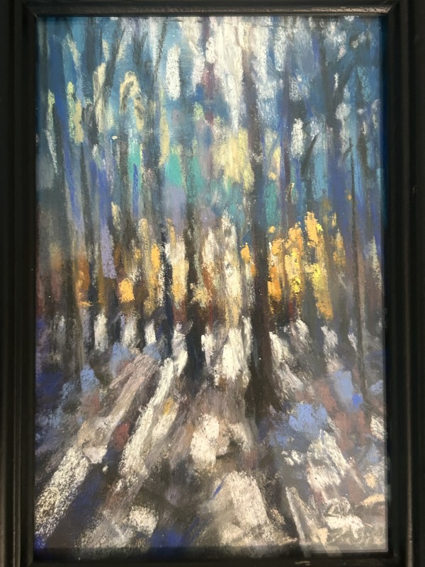 Winter Woods by Laurie Basham