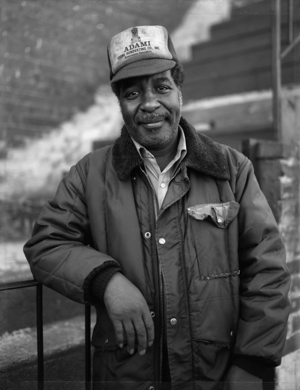 A Man Wearing an Adami Baseball Cap, Brooklyn, NY by Dawoud Bey