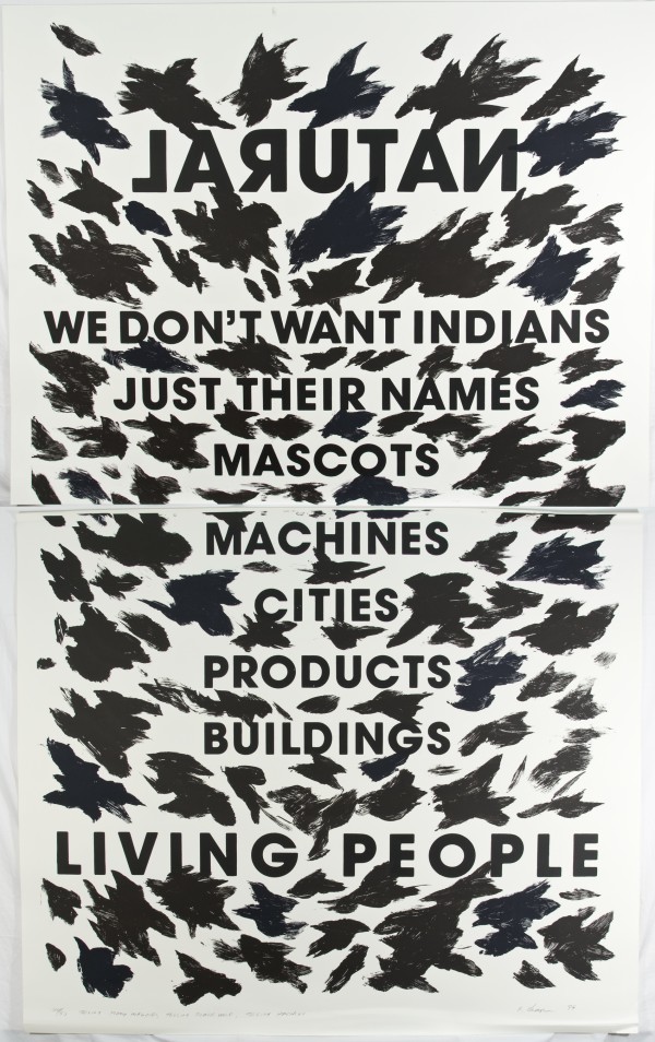 Telling Many Magpies, Telling Black, Telling Hachivi by Edgar Heap of Birds