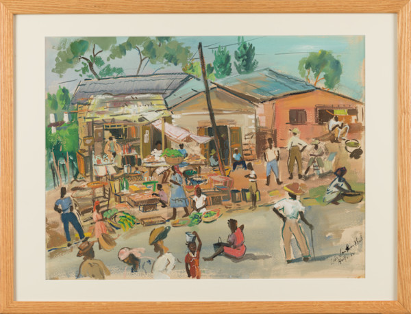 Coin de Marche a Kenschoff by Lois Mailou Jones, Image 1.