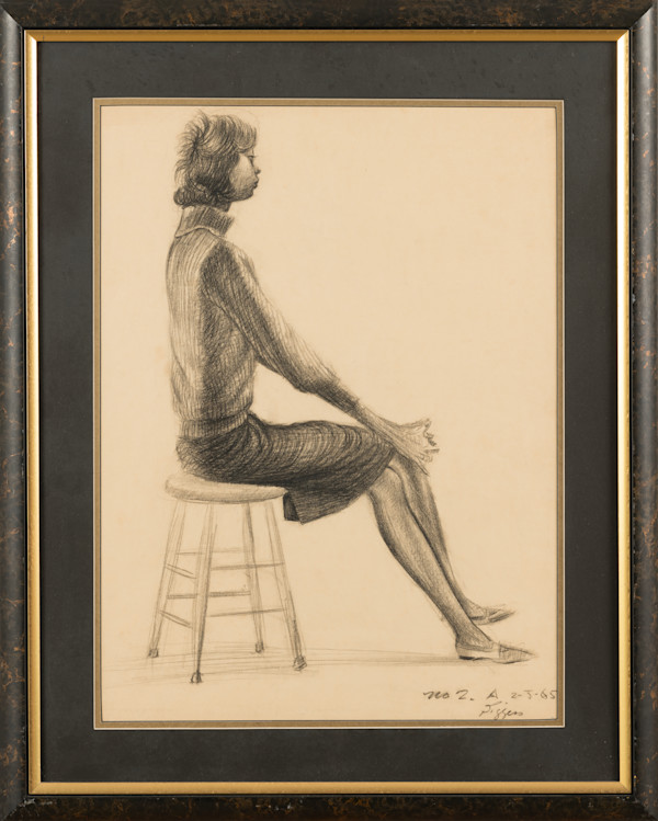 Study #2A by John Biggers