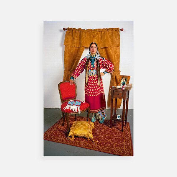 Indian Woman Standing by Wendy Red Star