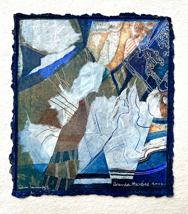 Silver landscape II by Brenda Hartill