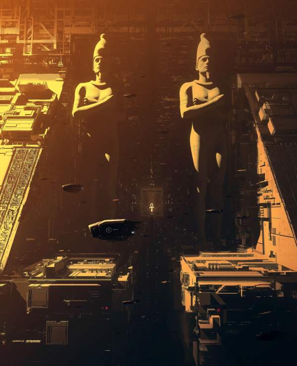 Dune city by Kevin Barnes