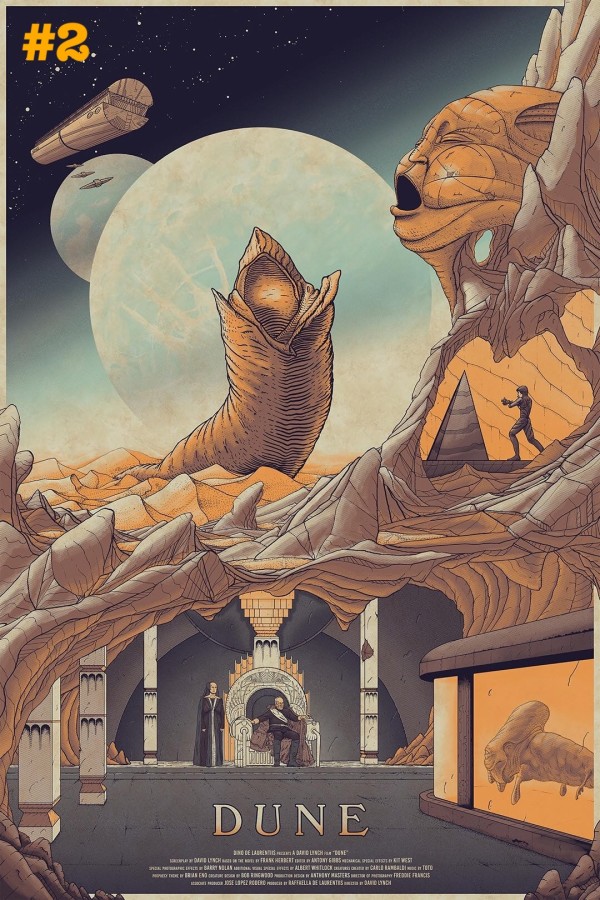 Dune Poster #2 by Kevin Barnes