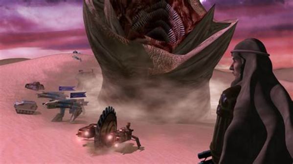 Dune war scene by Kevin Barnes