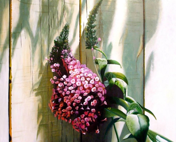 Pink Butterfly Bush by Jessica Keller