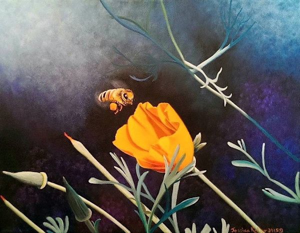 The Poppy and the Honeybee by Jessica Keller