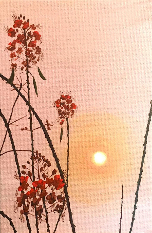 Creek Fire Sunrise by Jessica Keller