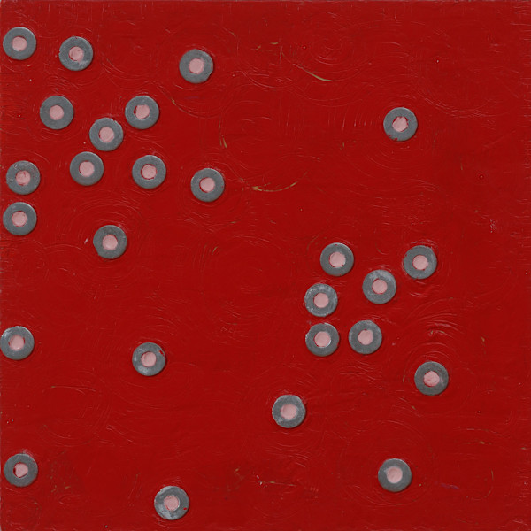 Encaustic vs. Metal II by Linda Sirow