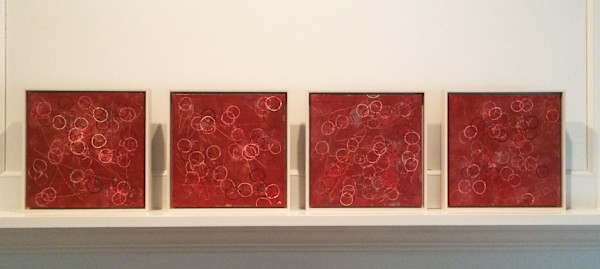 Living room series (1-4) by Linda Sirow