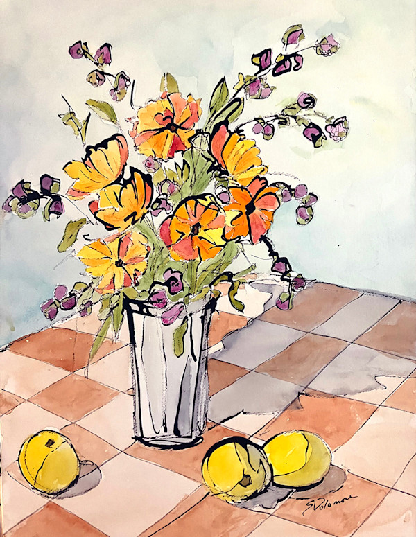 Calendula Days by Sue Dolamore