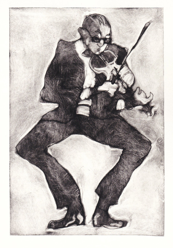 Violinist by Pauline Bellamy