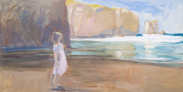 Tunnel Beach Child Figure