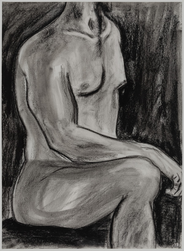 Life Drawing Sketch by Eve Mero
