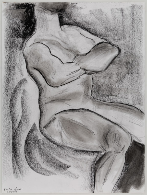 Life Drawing Sketch by Eve Mero