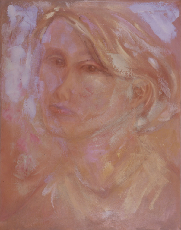 Self Portrait in Oil by Eve Mero