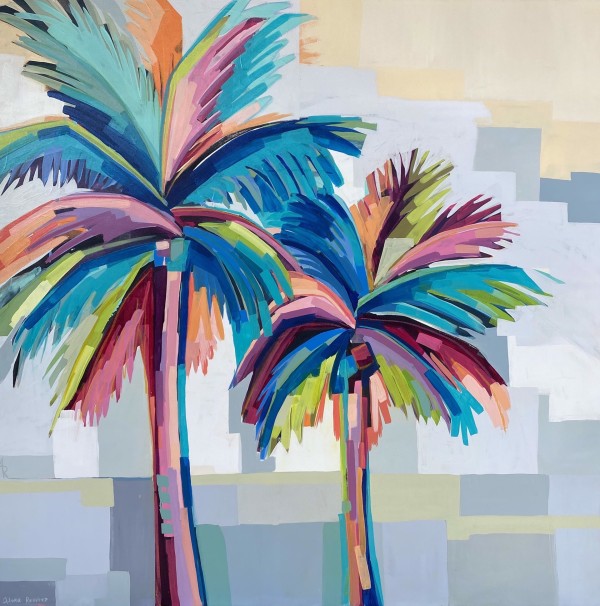 Vibrant Palms by Alma Ramirez